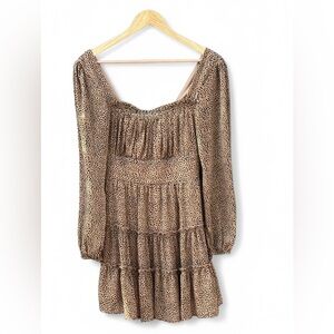 Altar’d State animal print tiered women’s dress